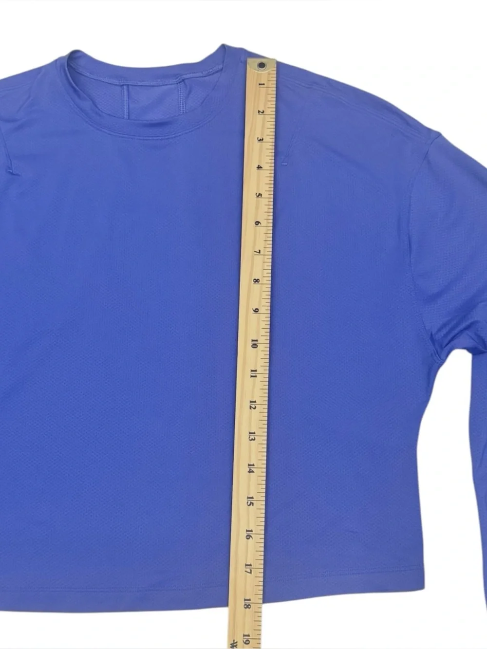 LULULEMON Abrasion-Resistant Training Long Sleeve Shirt Wild Indigo 4